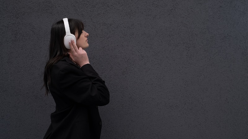 over-ear hoofdtelefoon